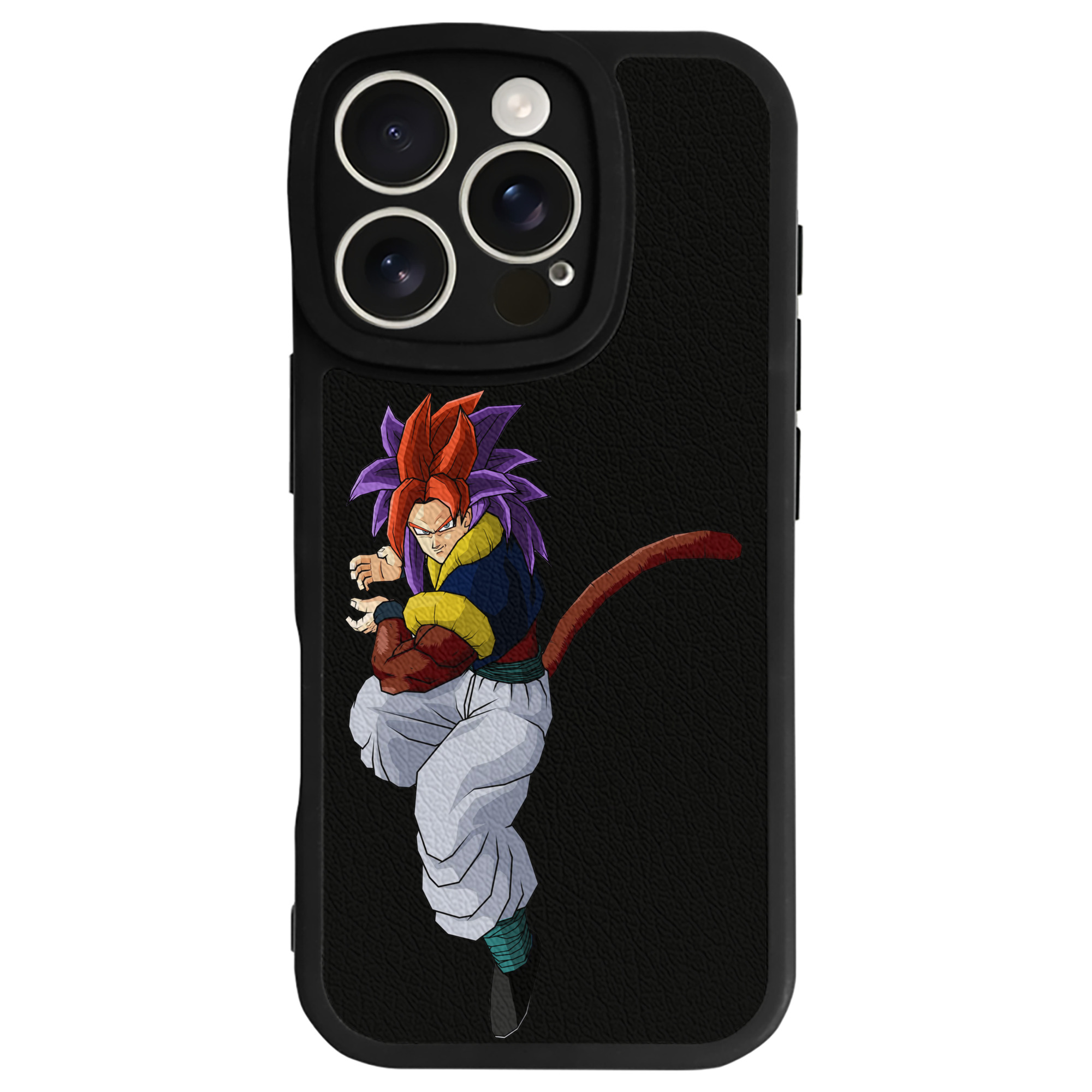 （画像用） ドラゴンボール DRAGON BALL 【iPhone 16シリーズ対応】シリコンスマホケース（レザー調） 材質：シリコン
